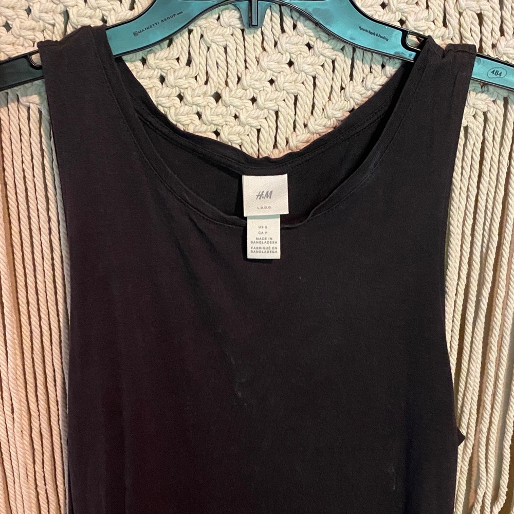 H&M Classic Black Tank Top dress